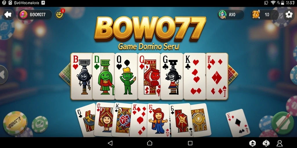 Gameplay seru di BOWO77, nikmati setiap detik permainan Domino.