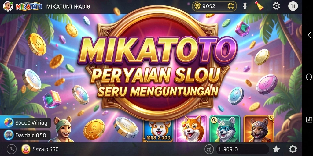 Tangkapan layar MIKATOTO dengan gameplay Slot yang mengasyikkan.