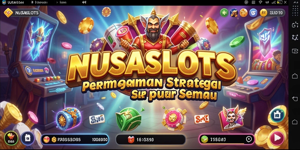 Tampilan gameplay menarik dari NUSASLOTS dengan strategi mendalam.