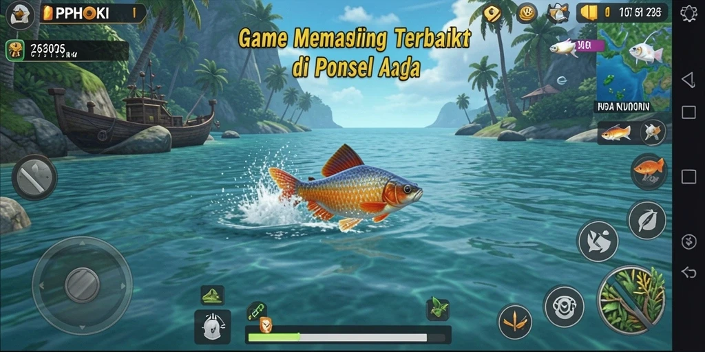 Tangkapan ikan yang fantastis dalam gameplay PPHOKI.