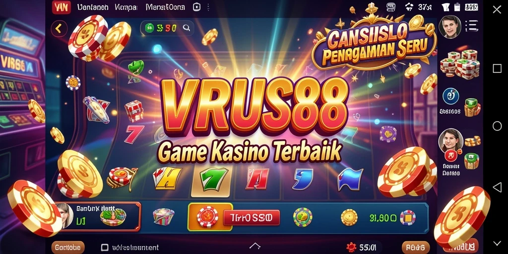 Tampilan gameplay Kasino yang menarik dan mendebarkan.